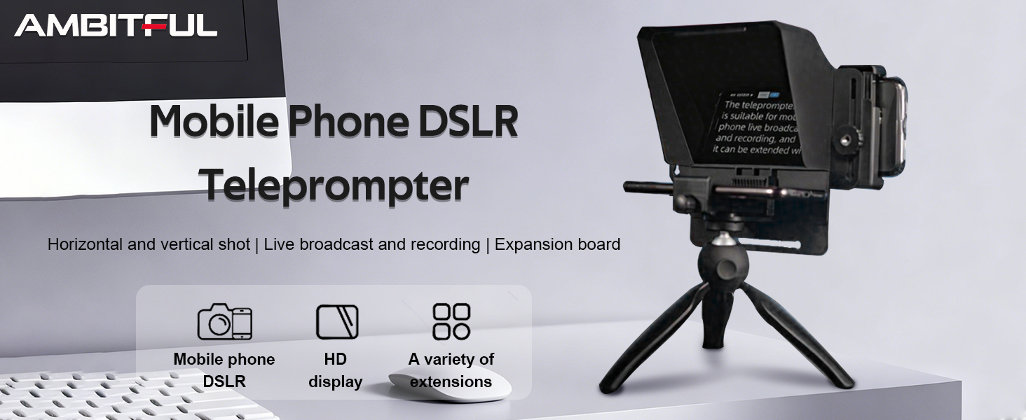 Mobile teleprompter