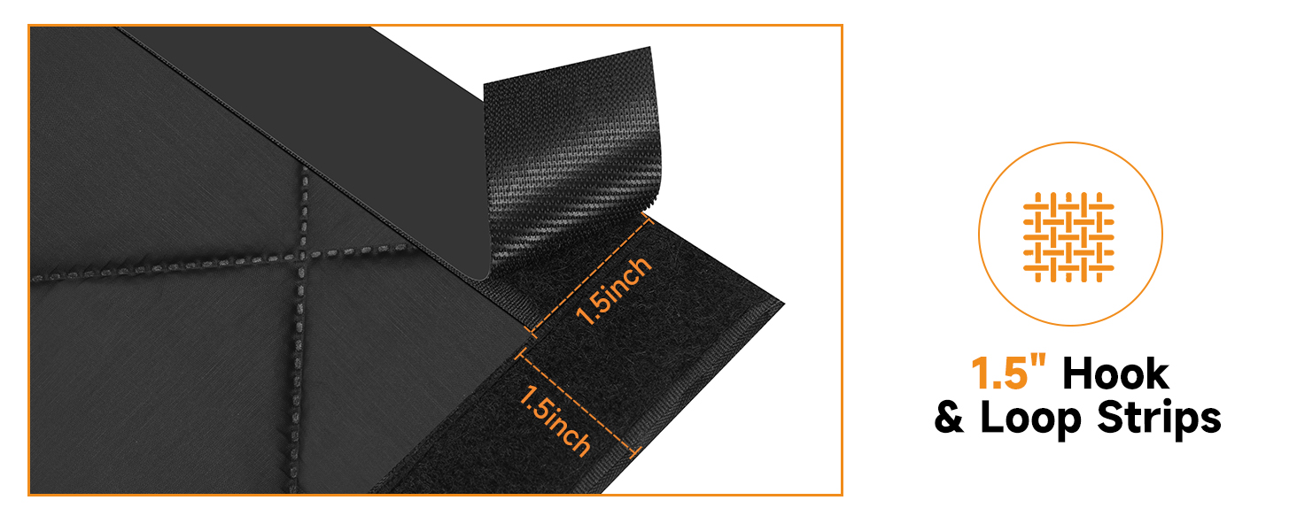 Thermal Insulated Door Curtain for Winter Fits Door Size 36" x