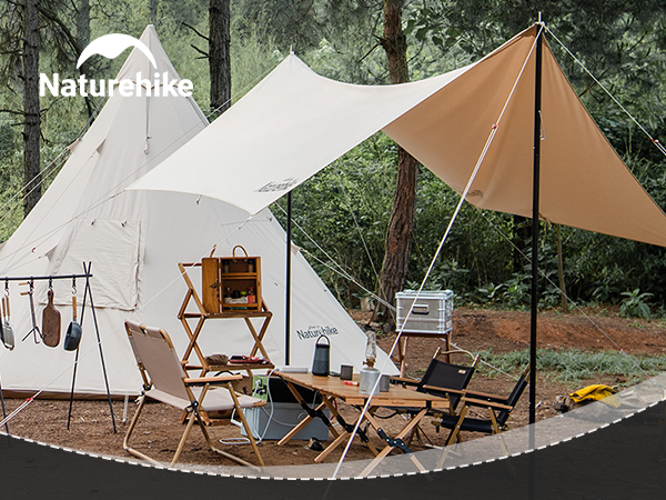 Amazon | Naturehike公式ショップ タープポール テント用 タープ用