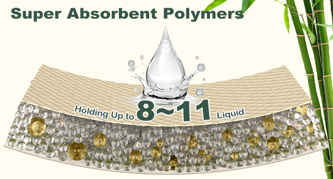 Absorption for Up to 8-11 Cups