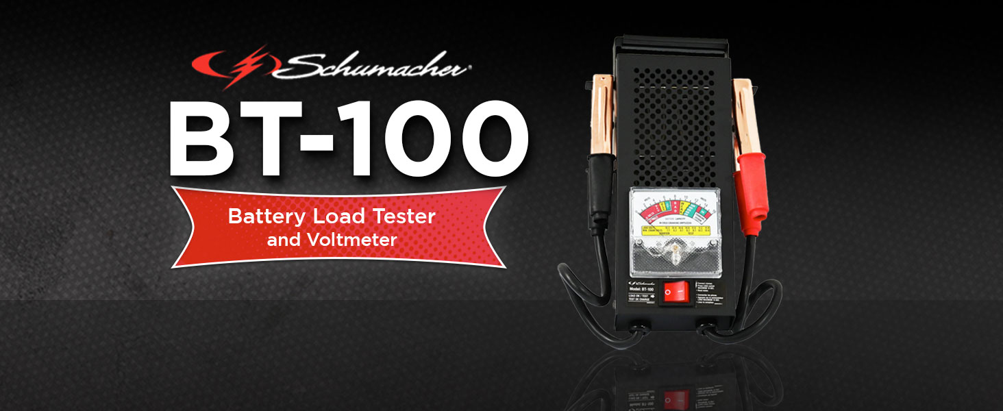 Schumacher BT100 Battery Load Tester and Voltmeter 100