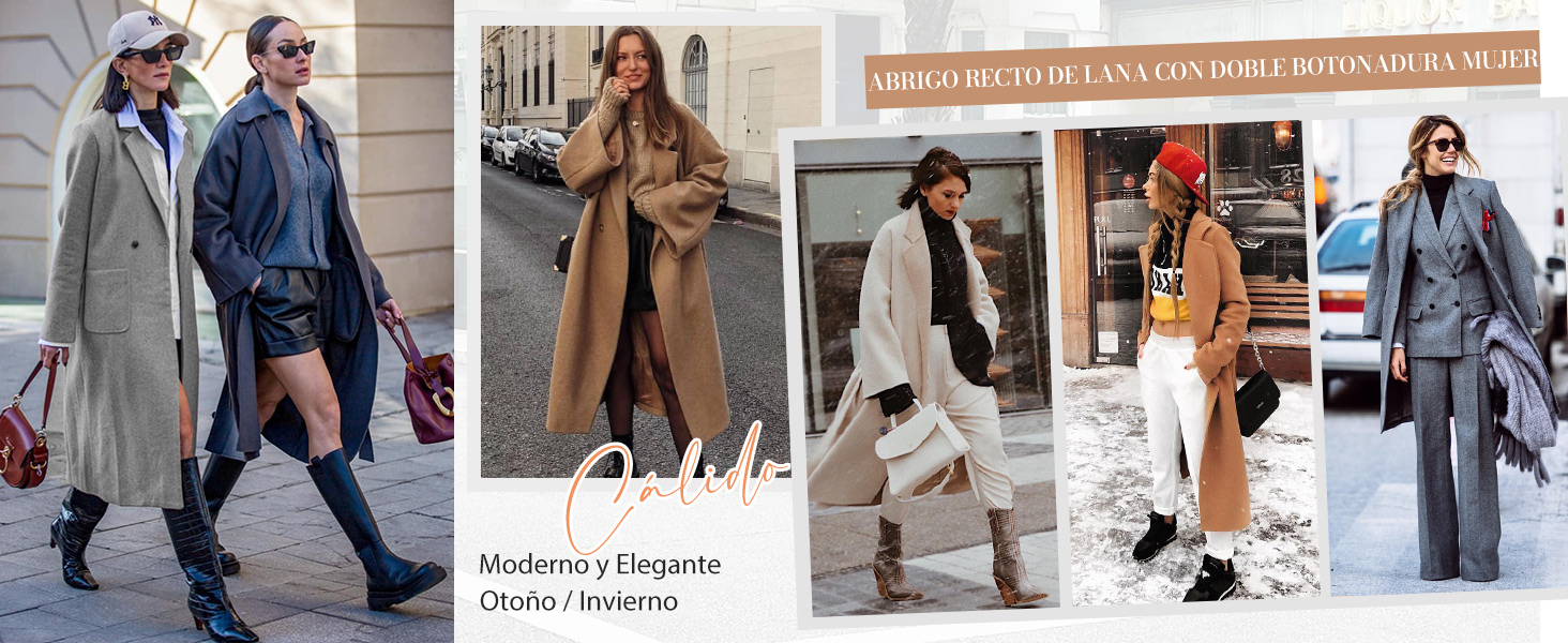los mejores abrigos de invierno para comprar esta temporada