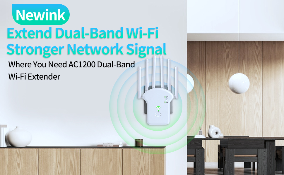 WiFi Extender, 2024 Fastest WiFi Booster 300Mbps WiFi