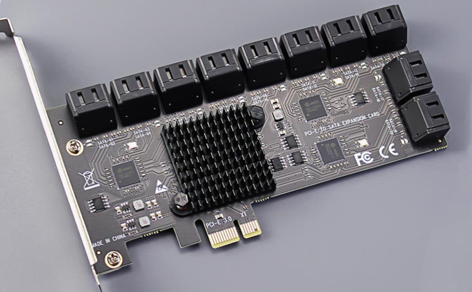 Amazon.co.jp: GLOTRENDS SA3120-C 20ポート 増設ボード PCIe X1