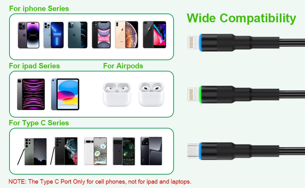 Coiled Lightning Cable MFi Certified & Apple Carplay Cable