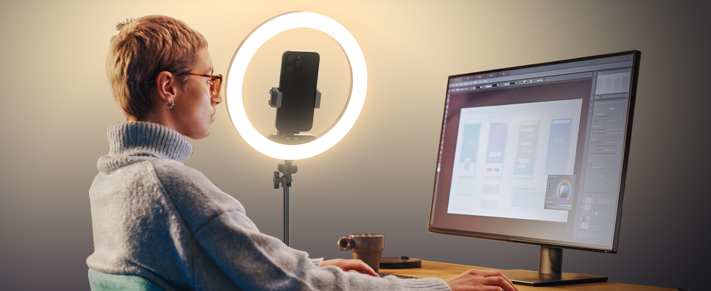 led ring light