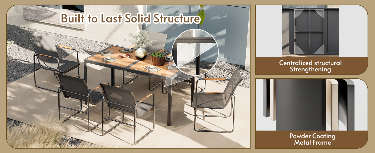 patio table and chairs set
