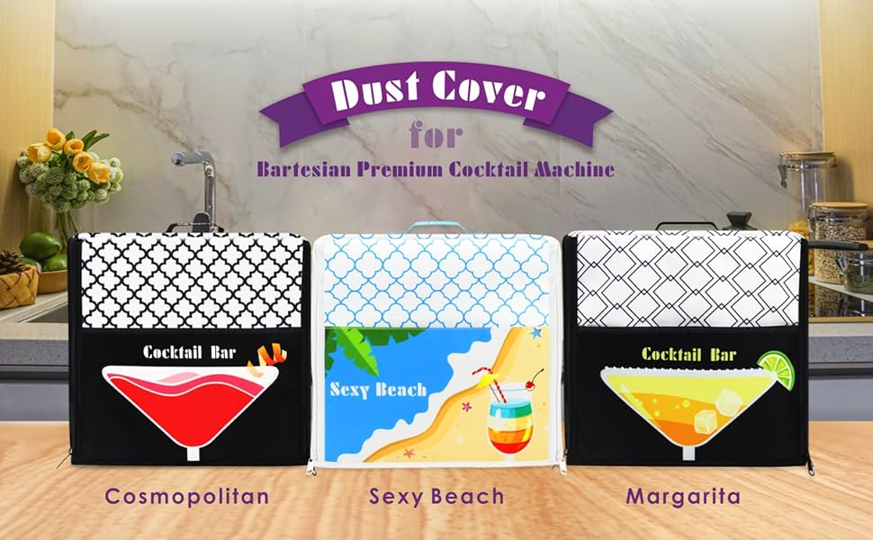 Bojoroy Dust Cover for Bartesian Premium Cocktail Machine