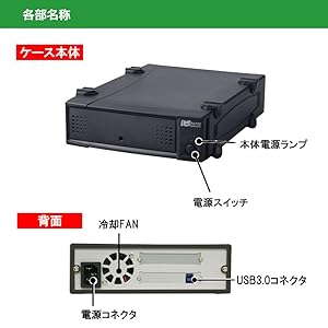 Amazon.co.jp: ラトックシステム USB3.0 5インチドライブケース