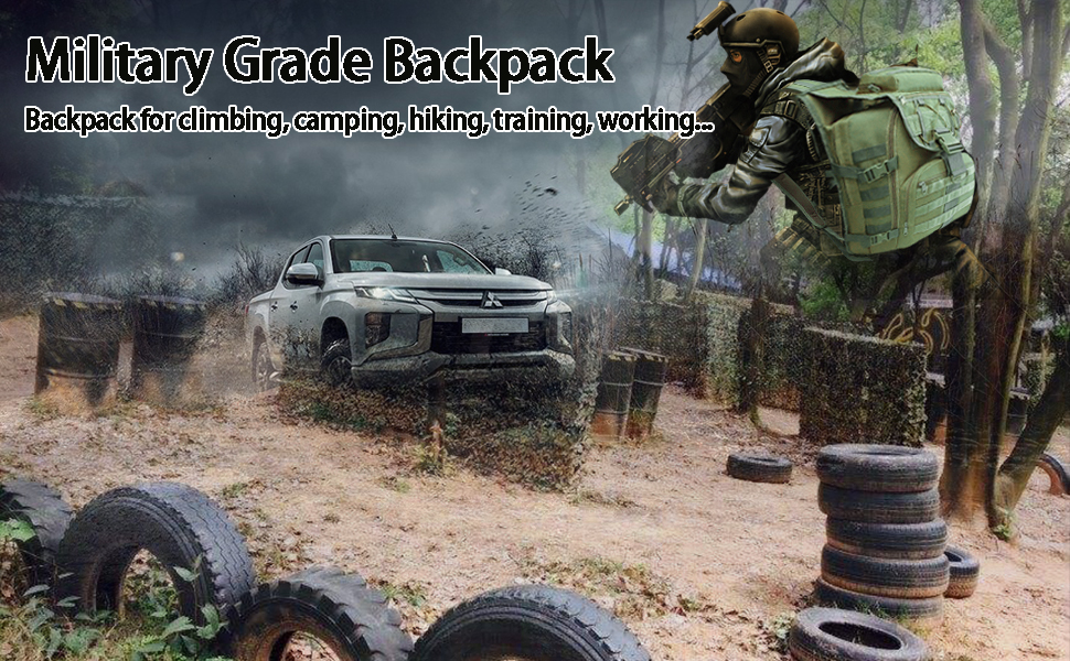 military backpack
