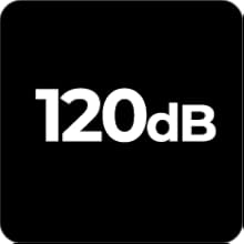 Nivel de presión 120dB