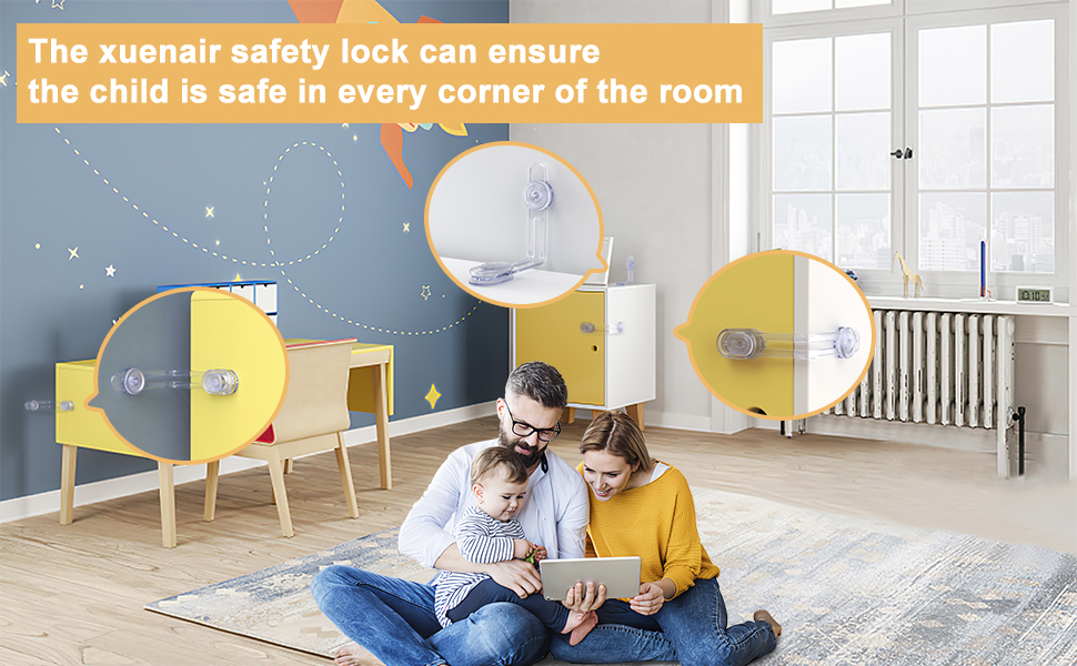 xuenair Locks For Babies,2 Packs Baby Proof
