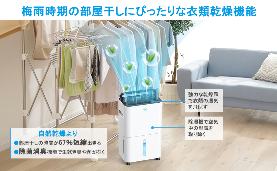 Amazon | JYWINA 除湿機 コンプレッサー式 除湿器 じょしつき