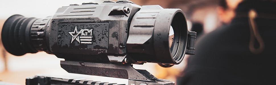 AGM RattlerV2 thermal imaging scope for hunting