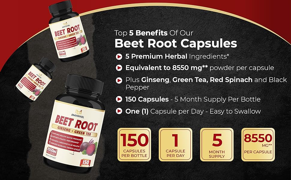 Beet Root 150Caps details