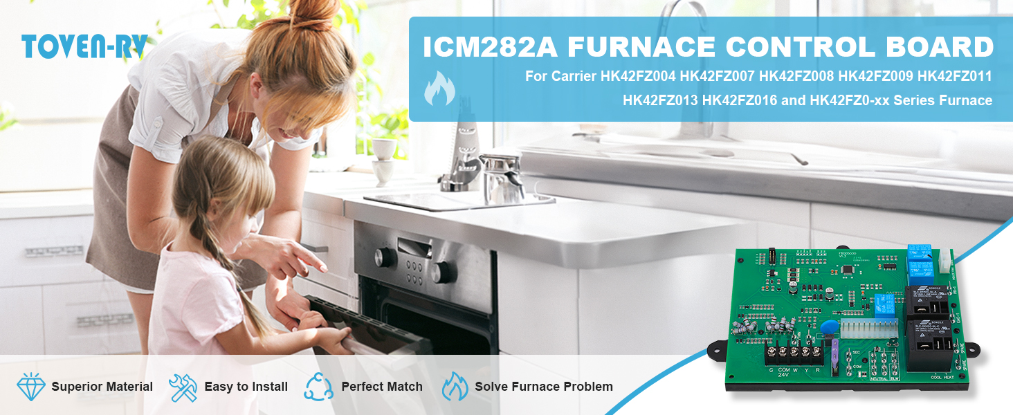 ICM282A Furnace Control Board Replacement for Carrier