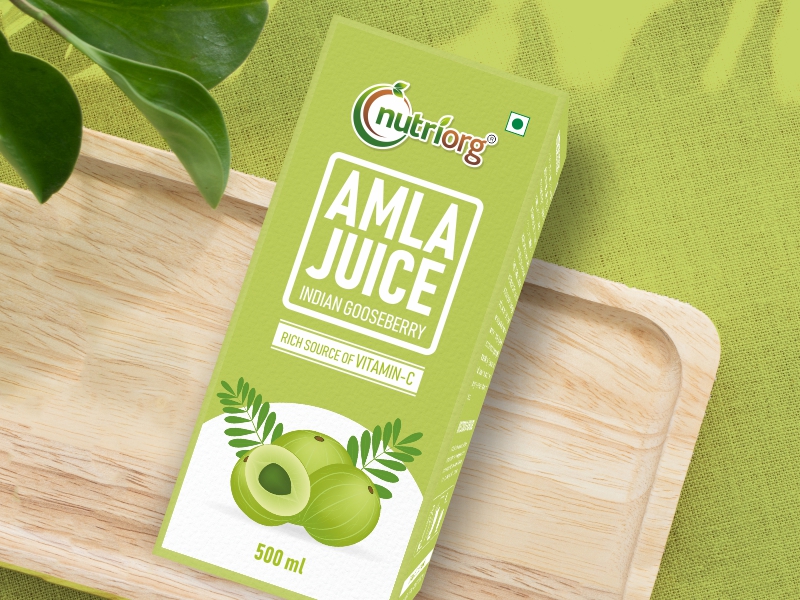 Amla Juice 500 ml, Suitable For Healthy Hair & Skin, Detox