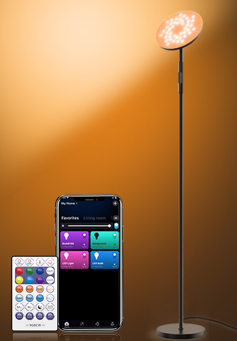 Bluetooth Floor Lamp