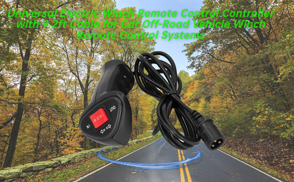 KIMISS Winch Controller, Universal Electric Winch Remote