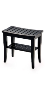 bamboo shower bench