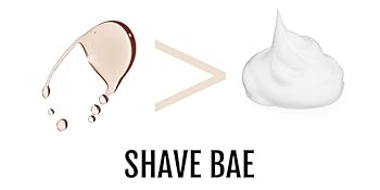 shave bae over traditional chemical laden creams