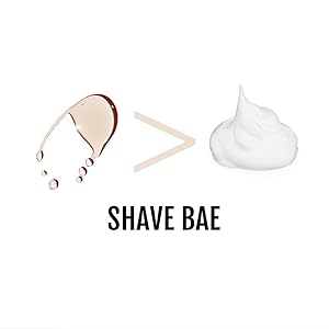 shave bae over traditional chemical laden creams