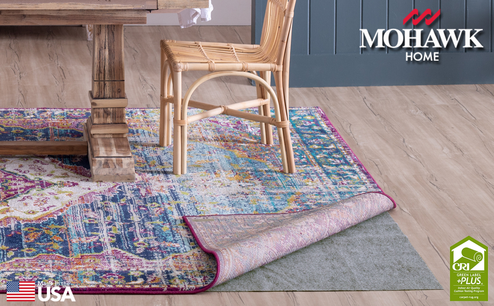 Mohawk Home 12 x 15 1/8 Low Profile Non Slip Rug Pad Felt