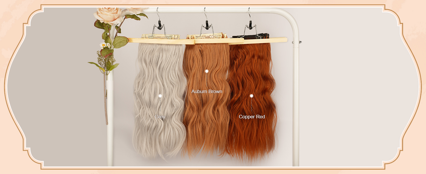 clip in hair extensions hairpieces long wavy clip in hair piece