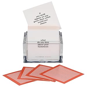 TableTopics Original conversation starter question cards