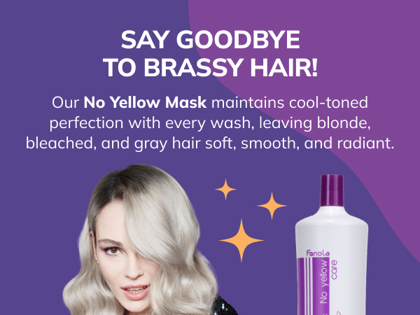 Fanola ノイエローマスク 1000ml 2本セット Fanola No Yellow Shampoo & Mask 1000ml–Hairdressing Supplies