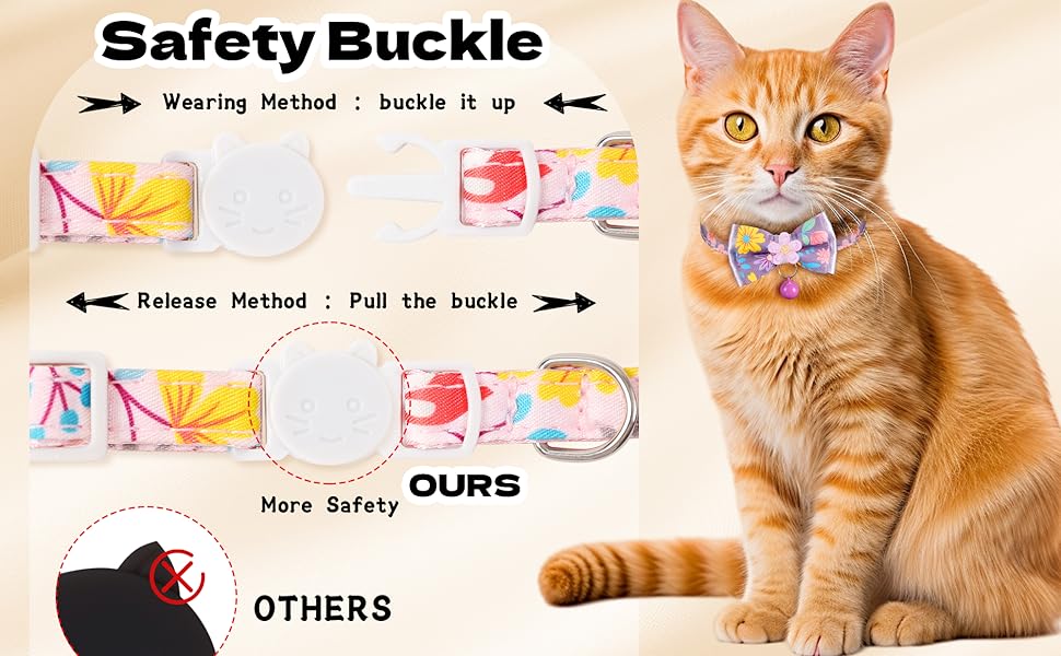 cat collar with bow