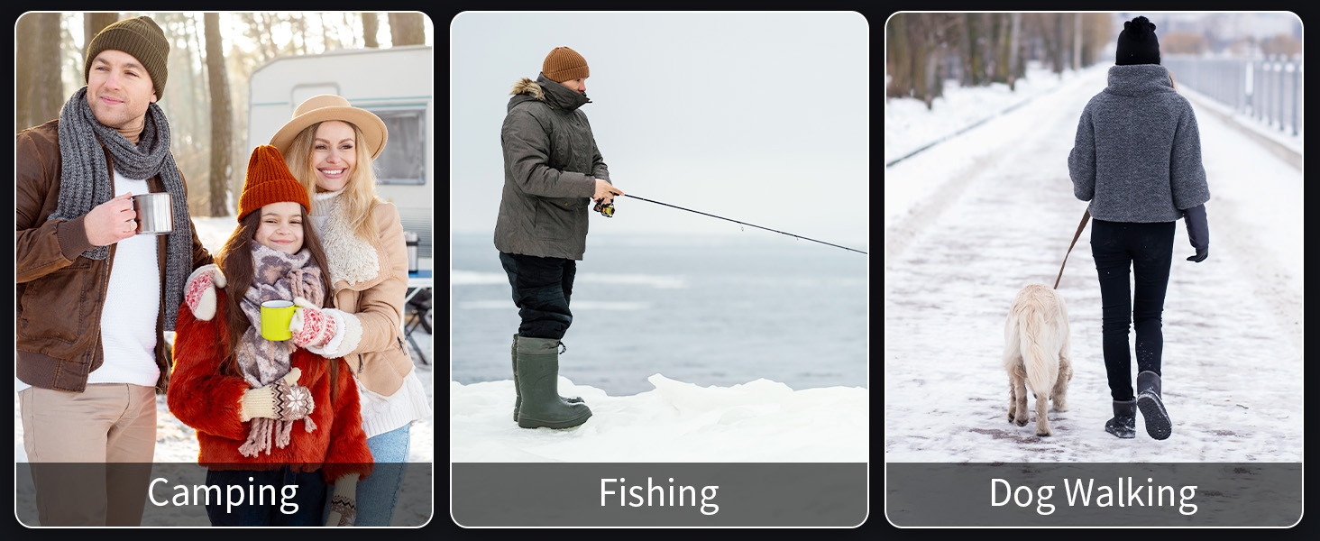 8000mAh Hand Warmers Rechargeable 2 Pack, Electric Portable