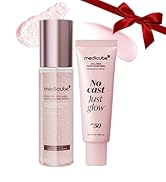 medicube PDRN Sun Care & Glow Duo: Pink PDRN Collagen Glow Jelly Mist Serum and Collagen Glow Sun...