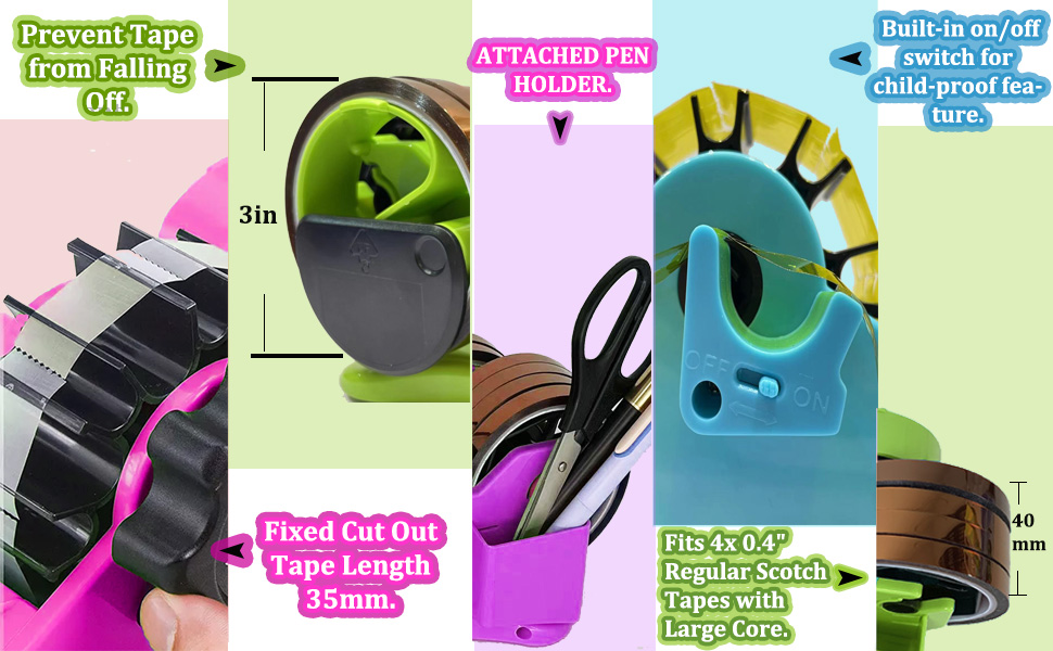 heat tape dispenser