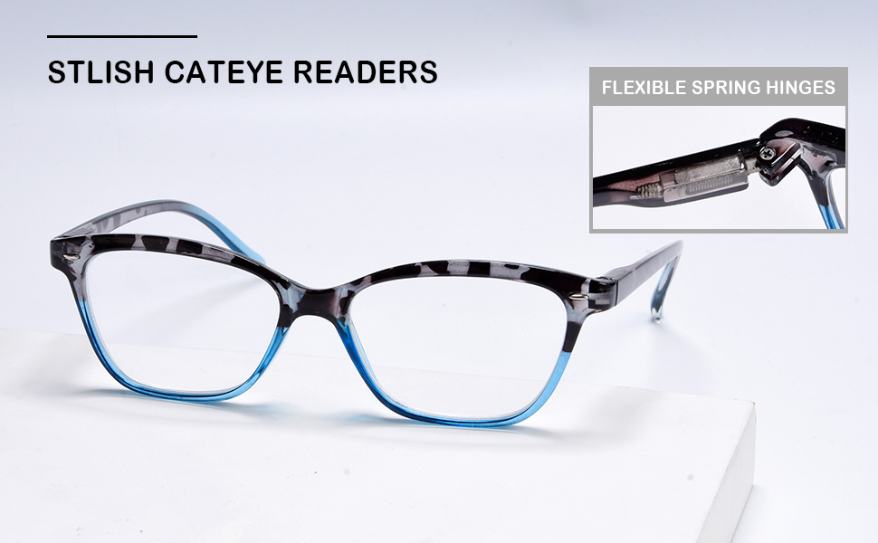 cat eye reading glasses 1.5