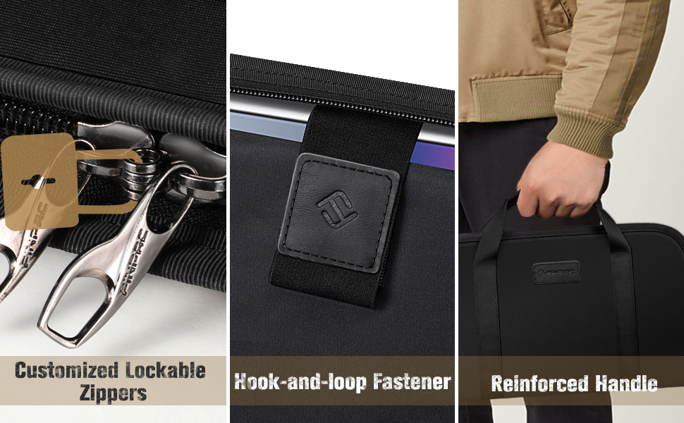 FINPAC Tactical Handgun Bags for Pistol, Soft Gun Storage