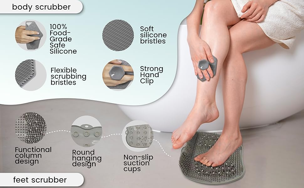 Shower Foot &amp; Body Cleaner