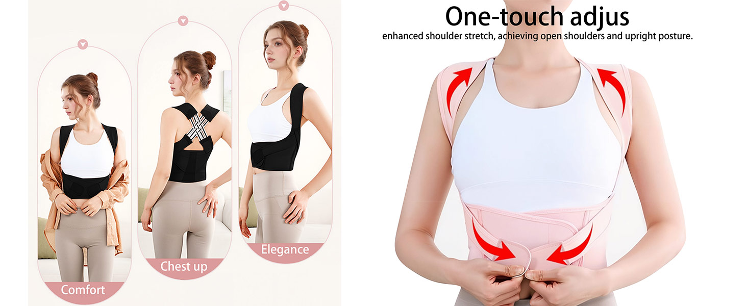 QFE Back Brace Posture Corrector for Women