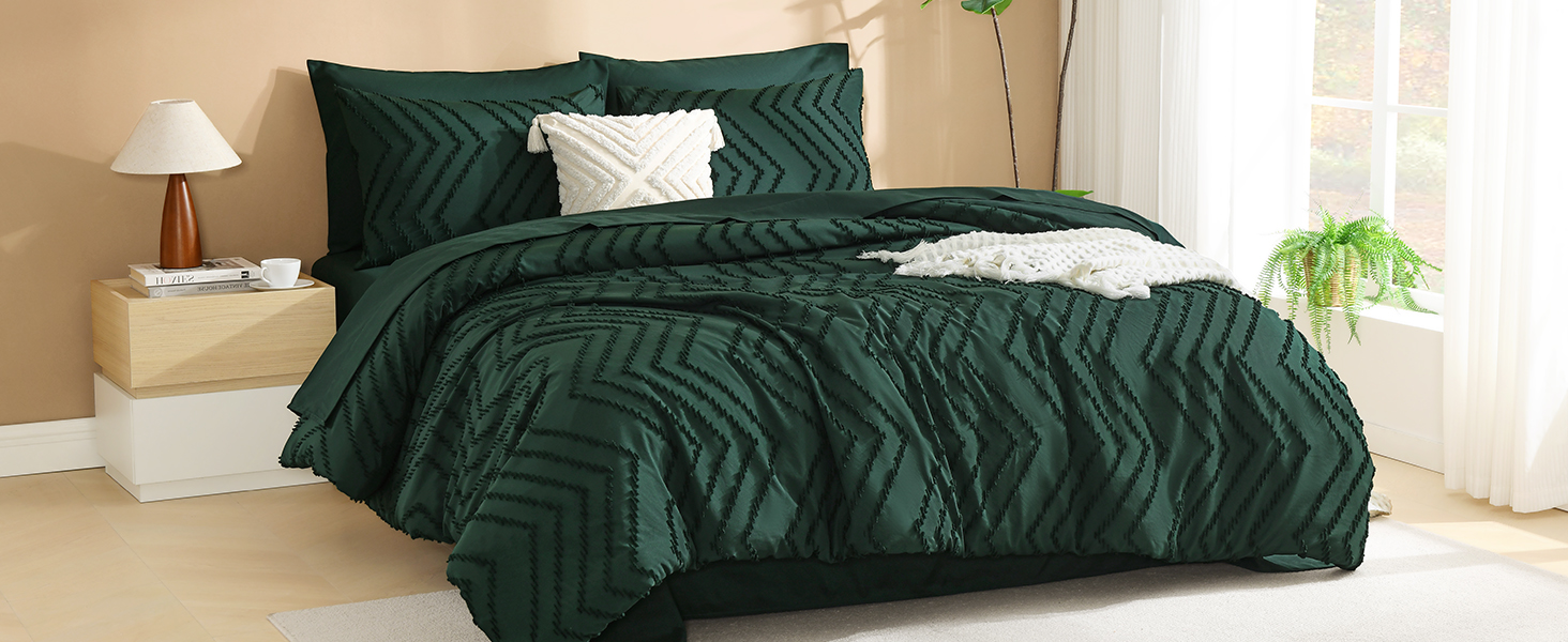 7 pieces comforter set