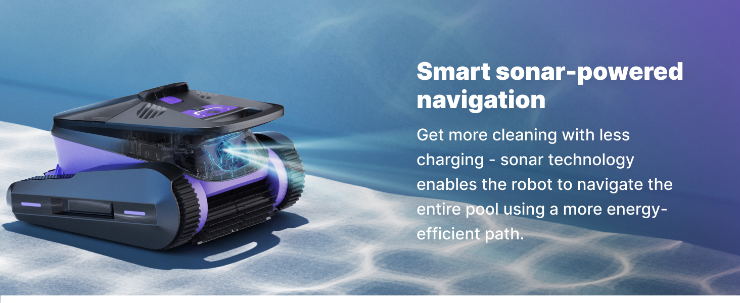 Niya Sonar 70 WiFi Cordless Robotic Pool Cleaner from The