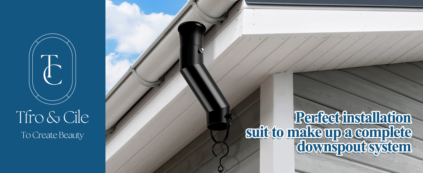 rain chain gutter adapter hook