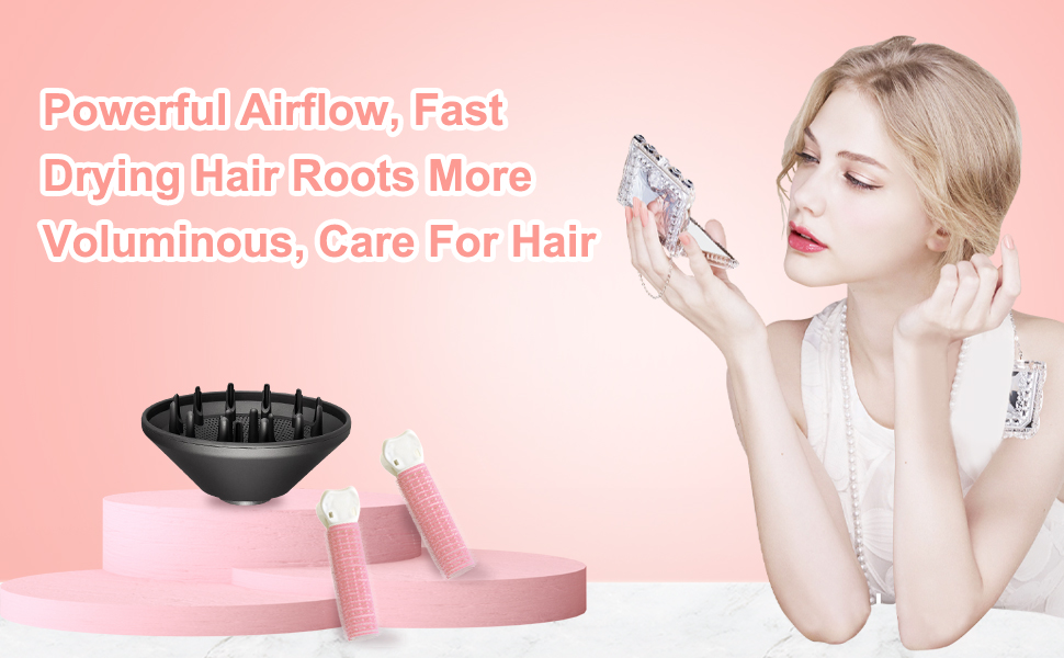 Hair Diffuser Attachment for Dyson Supersonic Hair Dryer