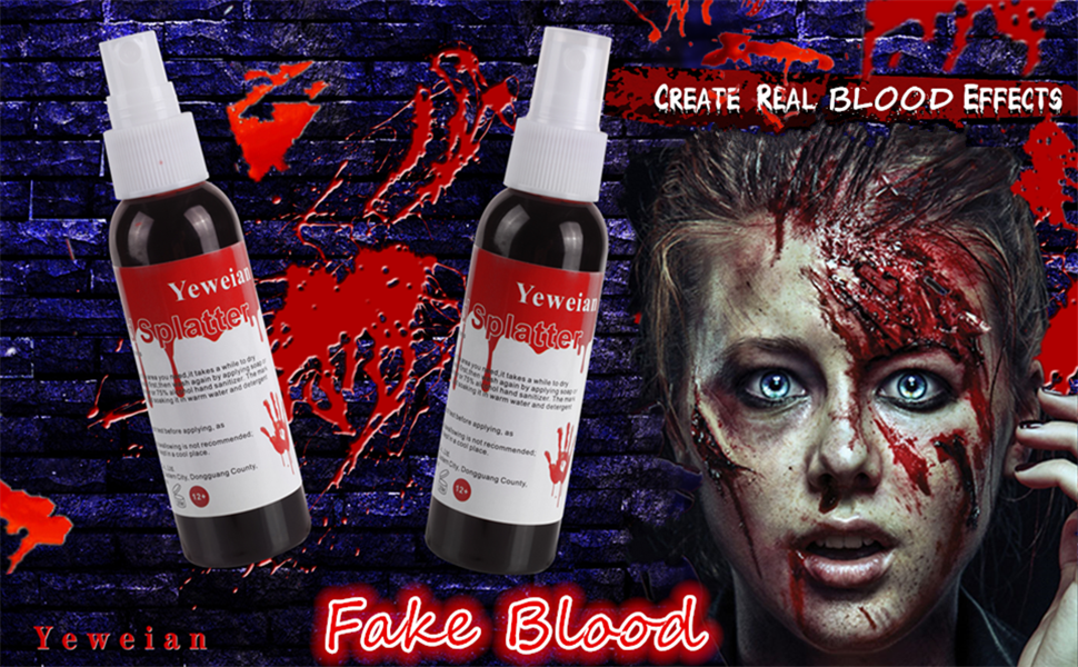 fake blood spray for clothes 