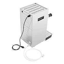 2500W Commercial Milk Frother,8L/ 2.1Gal Full-Automatic Steam Boiling Water Frothing Machine