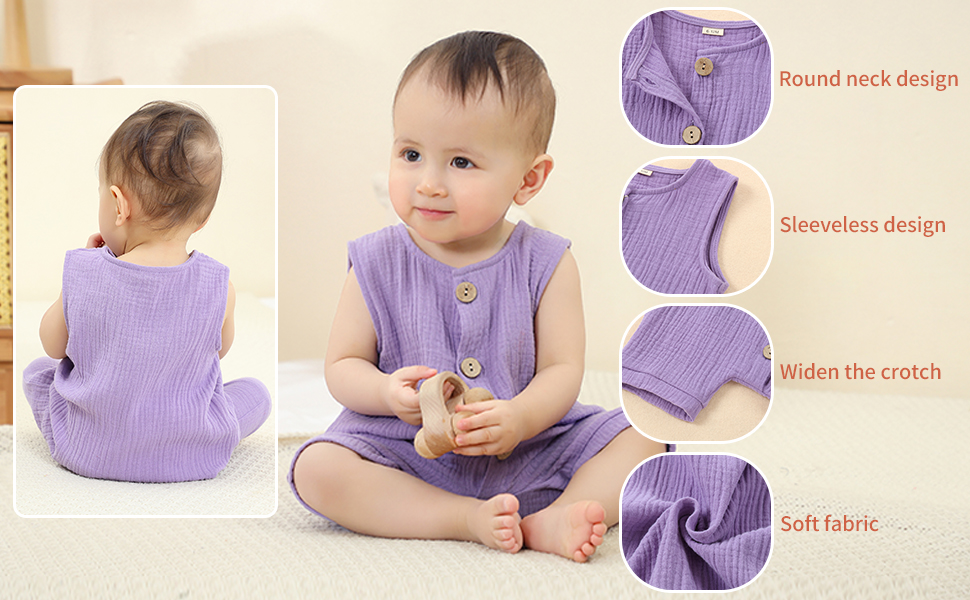 summer sleeveless jumpsuit