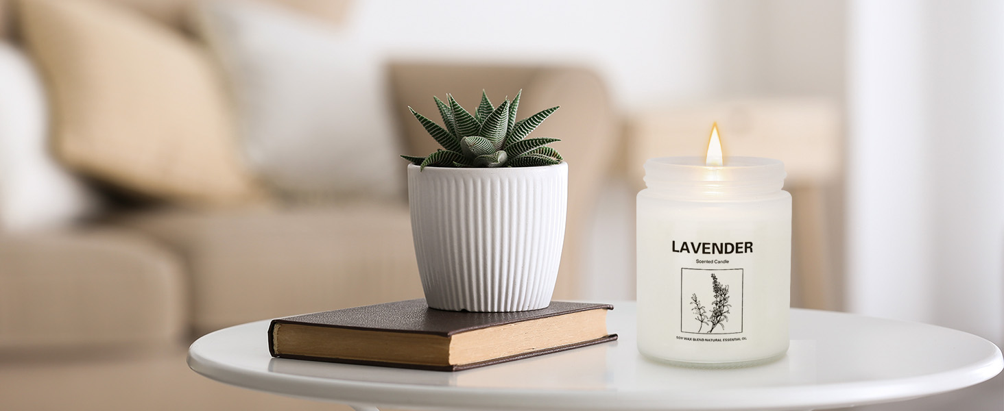 6 Pack Candles for Home Scented