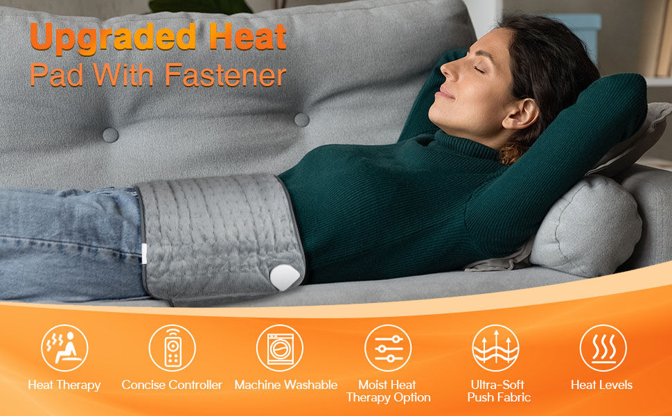 STUOGYUM Electric Heating Pad with Automatic ShutOff and Overheating