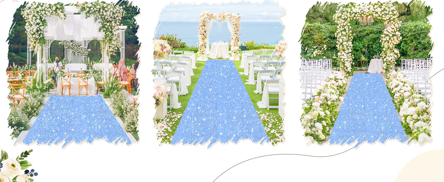 sequin aisle runner wedding aisle runner outdoor carpet runner for party