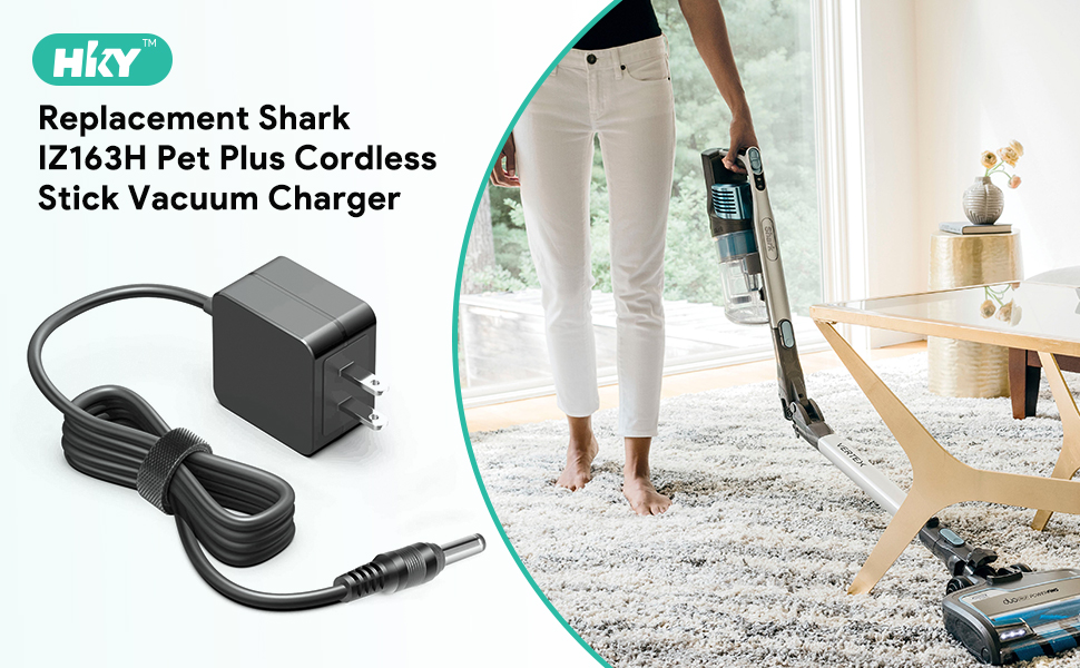 HKY 24.8V Shark Cordless Vacuum Charger for Shark Rocket Pro DK33248080HU Pet Pro