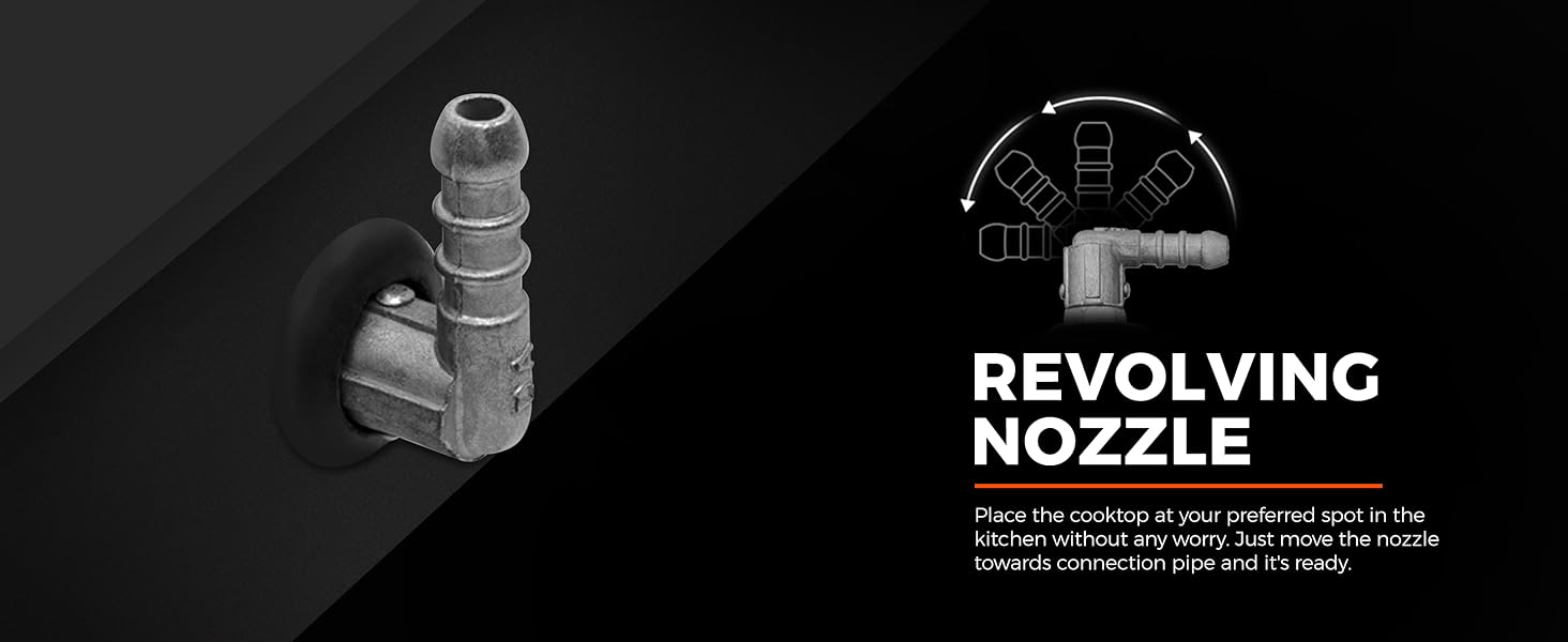 Lifestyle lpg gas stove 4 burner